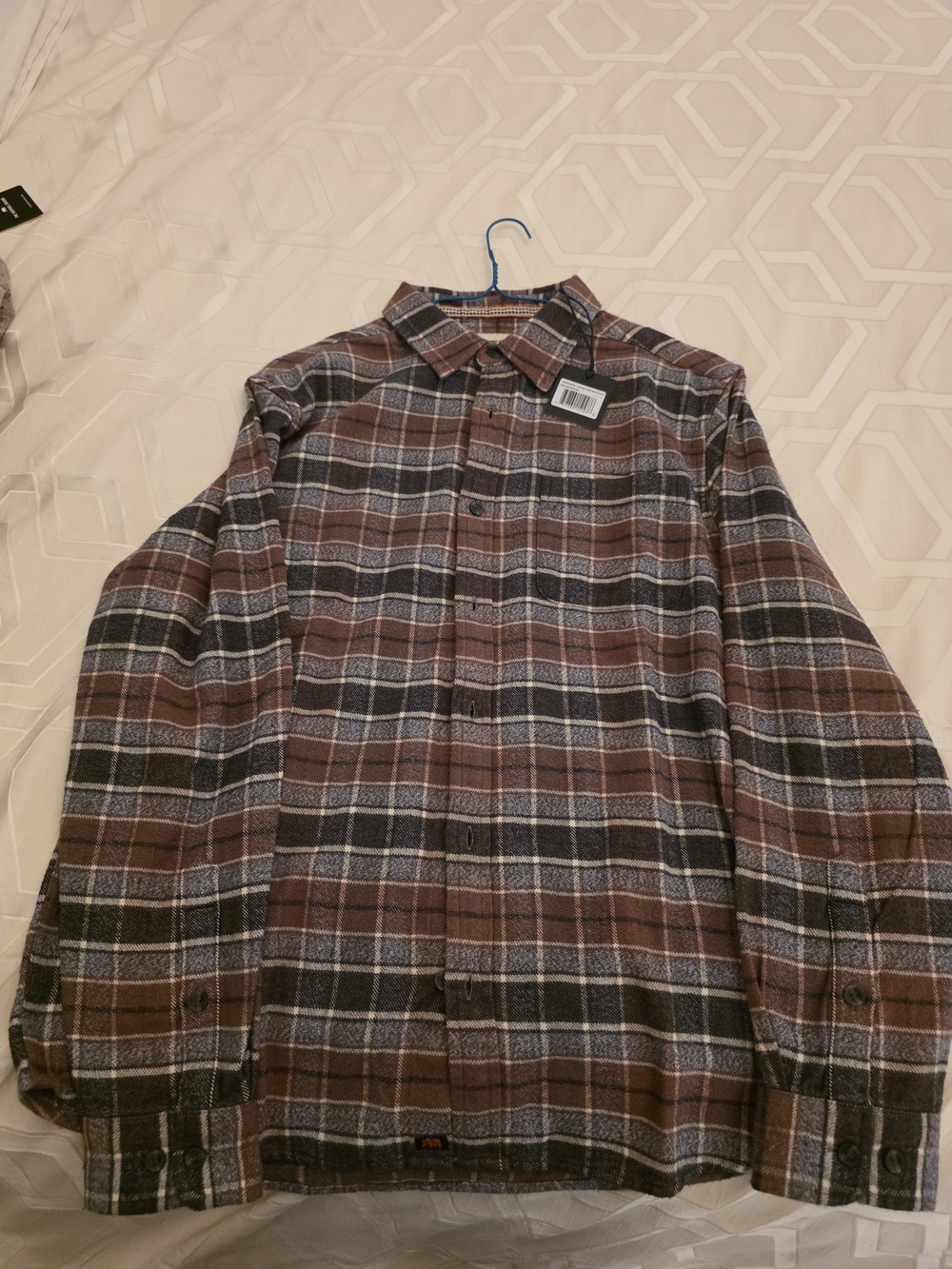 The Normal Brand - Louis Heavyweight Flannel Overshirt - Spiced Brandy